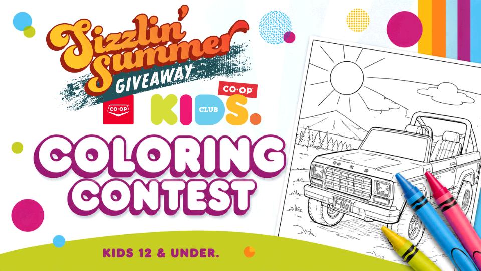 Kids Club Coloring Contest | Cornerstone Co-op